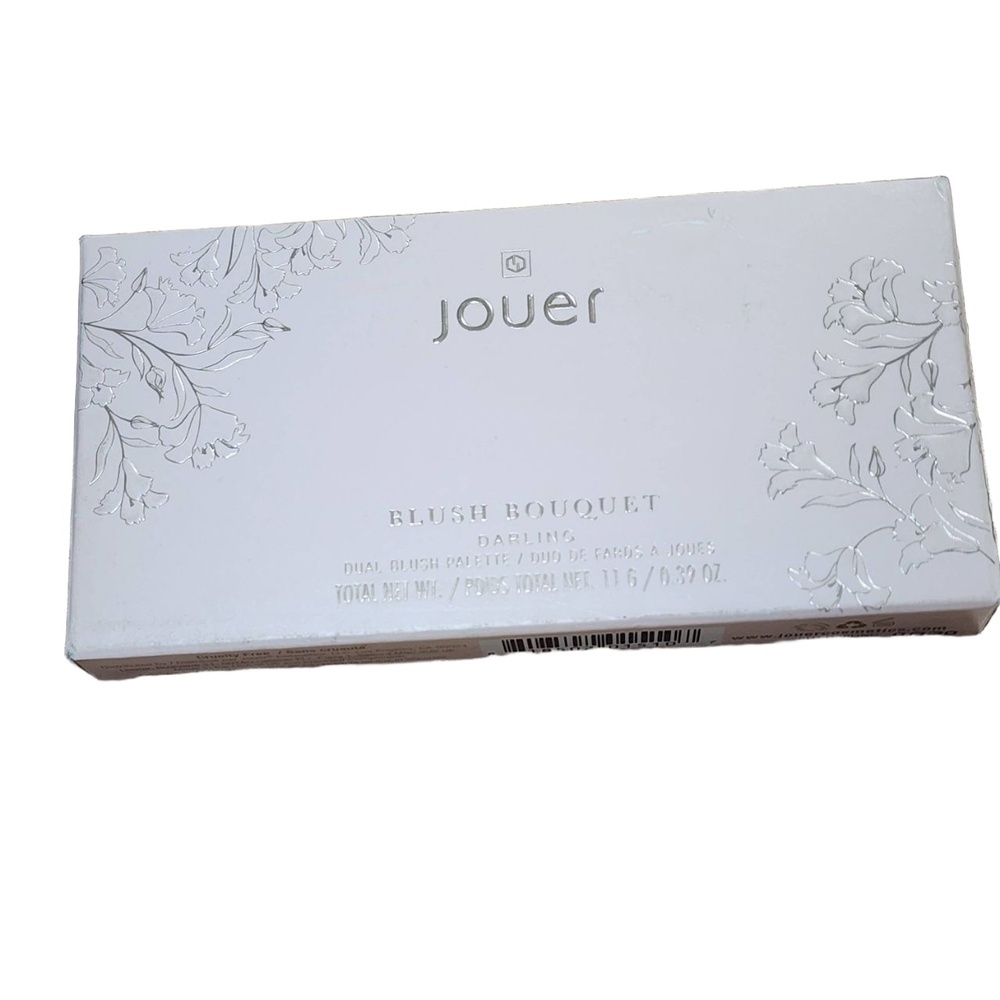 Jouer Cosmetic Blush Palette Pink Dual Blush Bouquet Darling Soft Glow Romantic